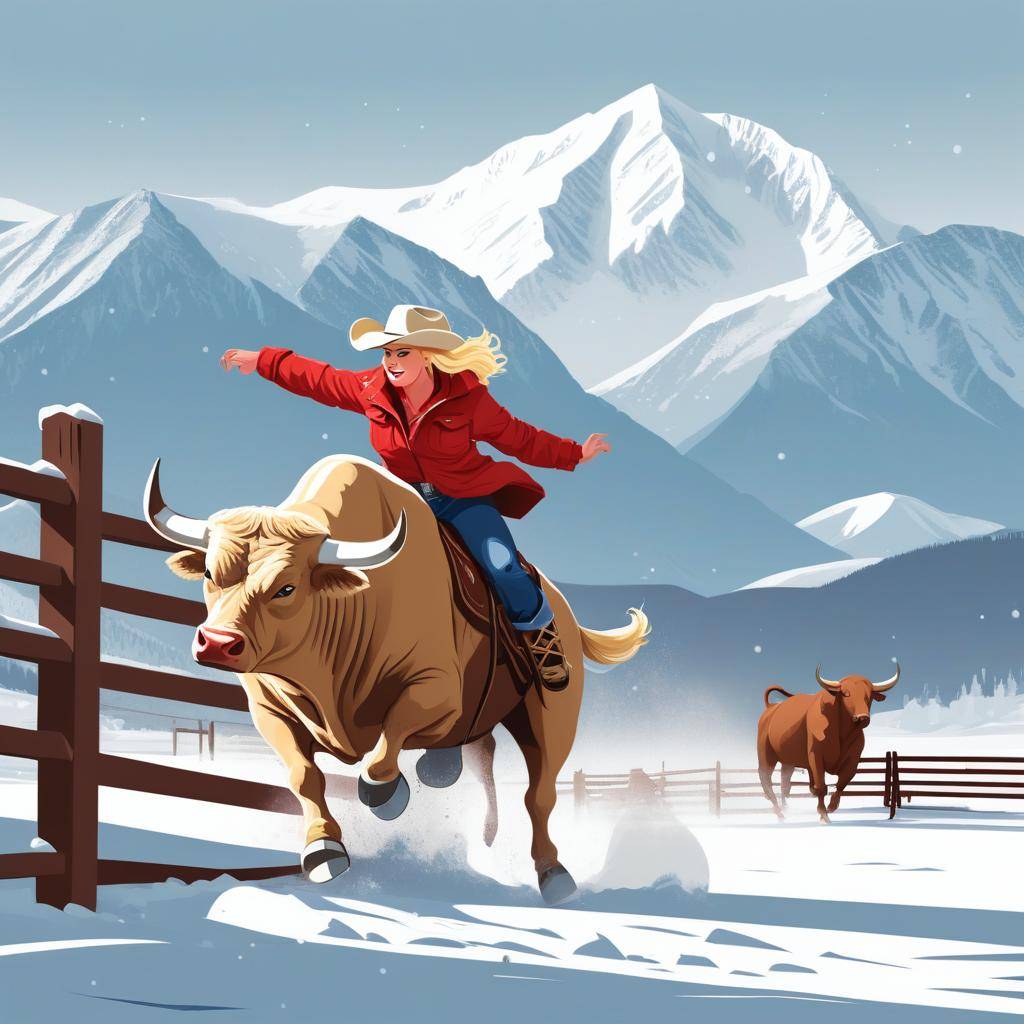 Bull in a Rodeo Revolver